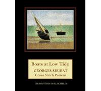 Boats at Low Tide: Georges Seurat Cross Stitch Pattern