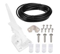 Boats Speedometer Kick-Up Pitot Tube Kit, 236.22 inches Compact Heat-Resistant Speedometer Speed Kit, Reusable Measures Up to 80 Mph Kick-Up Pitot Tube Kit