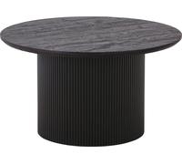 Boavista table basse Ø80cm marron foncé.