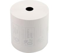 exacompta bobine thermique pour caisse, 80 mm x 76 m noir
