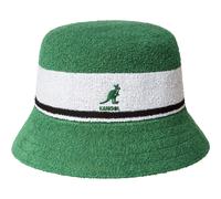 Kangol - Chapeau de Pêcheur à Rayures Vert Tourbe - Homme - Accessoires - Vert - Taille: S