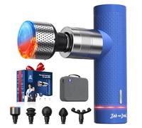 BOB AND BRAD A7 Pro Pistolet de Massage avec Thérapie Chaude et Froide, 11mm Amplitude Mini Pistolet Massage Deep Tissue Portable, Silencieux, Cadeau pour Papa Maman