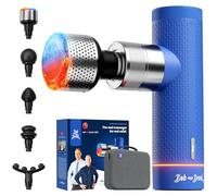 BOB AND BRAD A7 Pro Pistolet de Massage Chauffant et Refroidissant, Amplitude 11mm, Mini Pistolet Massage Tissus Profonds Portable, Moteur Brushless Silencieux, Idée Cadeau Parents