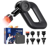 BOB AND BRAD D6 Ultra Pistolet de Massage Musculaire - Chaleur Infrarouge
