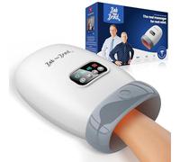BOB AND BRAD H60 Masseur de Mains Chauffant, Appareil de Massage Électrique Sans Fil à Compression, Aide à Soulager Arthrite et Canal Carpien, 3 Modes, Idée Cadeau