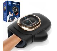 BOB AND BRAD Masseur de Mains avec Chaleur et Compression, Appareil de Massage Sans Fil Portable du Syndrome du Canal Carpien, Relaxation à Domicile, 5 Niveaux d'Intensité, Cadeau pour Femmes et Homme