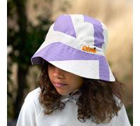 Bob anti-UV Rayures violet et sel marin( 07-12 mois)