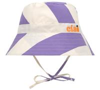 Bob anti-uv rayures violet et sel marin (3-6 mois)