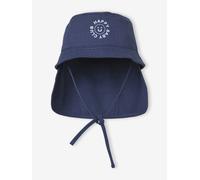 VERTBAUDET Bob bébé avec Couvre Nuque Bleu Indigo 37/43CM (3/6M)