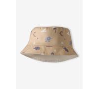 VERTBAUDET Bob bébé garçon Coton réversible Cappuccino 48/50CM (24/36M)