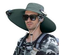 Bob Blanc - Chapeau d'été à large bord pour activités de plein air respirant et offrant une protection solaire optimale Casquette de plage légère et décontractée Conception bloquante et aérée
