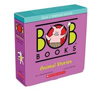Bob Books - Animal Stories Box Set | Phonics, Ages 4 and up, Kindergarten (Stage 2: Emerging Reader)