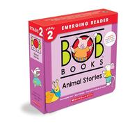 Bob Books - Animal Stories Box Set of 12 Paperbacks | Decodable Phonics Books, Ages 4 and up, Kindergarten (Stage 2: Emerging Reader)