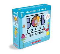 Bob Books - First Stories Box Set of 12 Paperbacks | Decodable Phonics Books, Ages 4 and up, Kindergarten (Stage 1: Starting to Read)