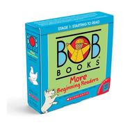 Bob Books - More Beginning Readers Box Set of 12 Paperbacks | Decodable Phonics Books, Ages 4 and up, Kindergarten (Stage 1: Starting to Read)