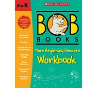 Bob Books - More Beginning Readers Workbook | Phonics, Writing Practice, Stickers, Ages 4 and up, Kindergarten, First Grade (Stage 1: Starting to Read)