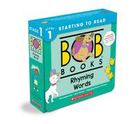 Bob Books - Rhyming Words Box Set of 10 Paperbacks | Decodable Phonics Books, Ages 4 and up, Kindergarten, Flashcards (Stage 1: Starting to Read)