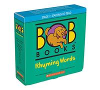 Bob Books - Rhyming Words Box Set | Phonics, Ages 4 and up, Kindergarten, Flashcards (Stage 1: Starting to Read)