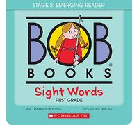 Bob Books - Sight Words First Grade Box Set | Phonics, Ages 4 and up, First Grade, Flashcards (Stage 2: Emerging Reader)