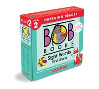 Bob Books - Sight Words First Grade Box Set of 10 Paperbacks | Decodable Phonics Books, Ages 4 and up, First Grade, Flashcards (Stage 2: Emerging Reader)