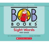Bob Books - Sight Words First Grade Hardcover Bind-Up Phonics, Ages 4 And Up, Kindergarten (Stage 2: Emerging Reader)
