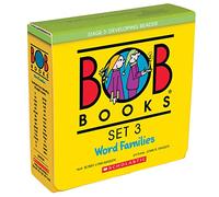 Bob Books - Word Families Box Set | Phonics, Ages 4 and up, Kindergarten, First Grade (Stage 3: Developing Reader)