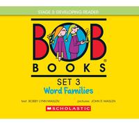 Bob Books - Word Families Hardcover Bind-Up Phonics, Ages 4 And Up, Kindergarten, First Grade (Stage 3: Developing Reader)