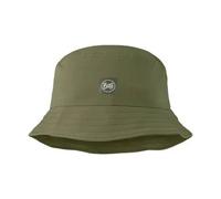 Buff Chapeau Adventure Bucket Solid vert forêt S-M