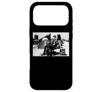 Bob Dylan et Le Guitariste du Groupe Robbie Robertson AJ Barratt Coque pour iPhone 17 Pro Max
