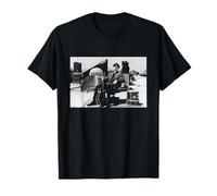 Bob Dylan et Le Guitariste du Groupe Robbie Robertson AJ Barratt T-Shirt
