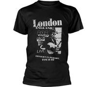 Bob Dylan - T-shirt "Scraps" pour homme/femme unie RO7480 (XL) (Noir)
