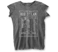 Bob Dylan - T-Shirt # XL Grey Femmina # Curry Hicks Cage [Import]
