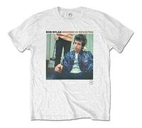 Bob Dylan Dylts18mw04 T-Shirt, Blanc, XL Mixte