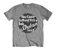 Bob Dylan You Can'T Go Wrong Autorisé T-shirt Hommes