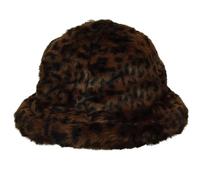 Bob fausse fourrure femme Kangol Casual Marron L