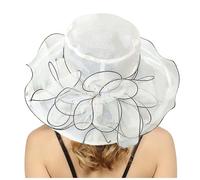 Bob Femme Chapeau Panama Soleil Anti UV 50 Casquette Visiere Sortie De Plage Pliable Canotier Blanc Cloche Queue Cheval Chapeaux Baseball Pluie Dégager-A Taille Unique