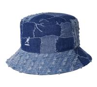 Kangol Bob Denim Mashup Bucket Chapeau d'été Chapeau en Tissu (S (54-55 cm) - Denim)