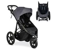 BOB Gear Wayfinder Poussette de jogging avec double suspension indépendante, pneus remplis d'air et capacité de charge de 34 kg, tempête