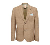 Bob - Giacca Monopetto Cotone Spampato - Homme - Vestes - Beige - Taille: 2XL