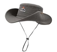 Bob Homme Chapeau Homme À Bord Large Chapeau De Cow Boy Protection Soleil Paille Jardinier Coton Hawaien Plage Chapeaux Western Cowboy Étanche Explorateur Melon Randonnée Blanc Noir Parapluie Tete