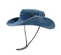Bob Homme Femme à Large Outdoor Bord Chapeau Randonnée Homme Bob de Pêcheur Chapeau Anti UV Femme Bobs Chapeaus Soleil Bobs Ete à Sangle de Menton Réglable Chapeaus Militaire de Camping Pêche Safari