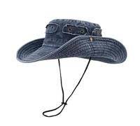 Bob Homme Femme à Large Outdoor Bord Chapeau Randonnée Homme Bob de Pêcheur Chapeau Anti UV Femme Bobs Chapeaus Soleil Bobs Ete à Sangle de Menton Réglable Chapeaus Militaire de Camping Pêche Safari