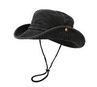 Bob Homme Femme à Large Outdoor Bord Chapeau Randonnée Homme Bob de Pêcheur Chapeau Anti UV Femme Bobs Chapeaus Soleil Bobs Ete à Sangle de Menton Réglable Chapeaus Militaire de Camping Pêche Safari