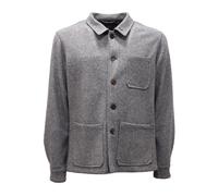 Bob, Homme, Vestes, Gris, Taille: XL Veste Stretch Gris Chiné Fabriquée en Italie