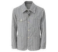 Bob, Homme, Vestes, Multicolore, Taille: 3XL Veste en coton rayé
