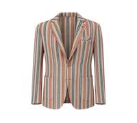 Bob, Homme, Vestes, Multicolore, Taille: M Veste de Blazer en Tricot Rayé