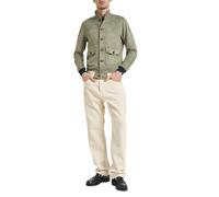 Bob, Homme, Vestes, Vert, Taille: M Bomber effet daim