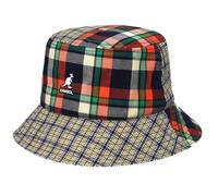 Kangol Chapeau Bob Plaid Mashup Bucket Femme/Homme - de Peche en Coton a Carreaux Ete Printemps-ete - S (54-55 cm) Orange
