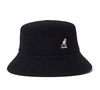 Kangol Chapeau Wool Lahinch - en tissu pêche, Unisexe Automne/Hiver S (54-55 cm) Noir