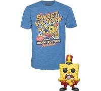 Bob L?Éponge Pop! & Tee Set Figurine Et T-Shirt Spongebob Band (L)